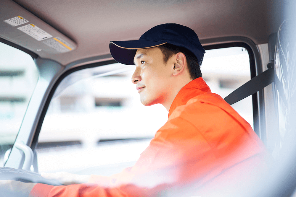 トラック運転手の写真